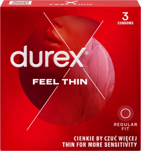 Préservatifs Durex Feel Thin 3 pcs