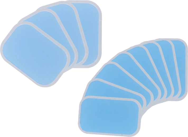 Coussinet́s en gel de rechange pour stimulateurs EMS Gel Pads 12