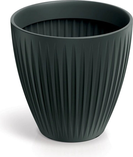 Pot de fleurs Latia Round Midl 40 cm anthracite