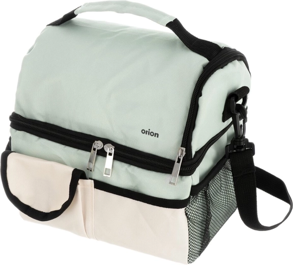 Sac isotherme vert 23 × 15,5 × 24 cm