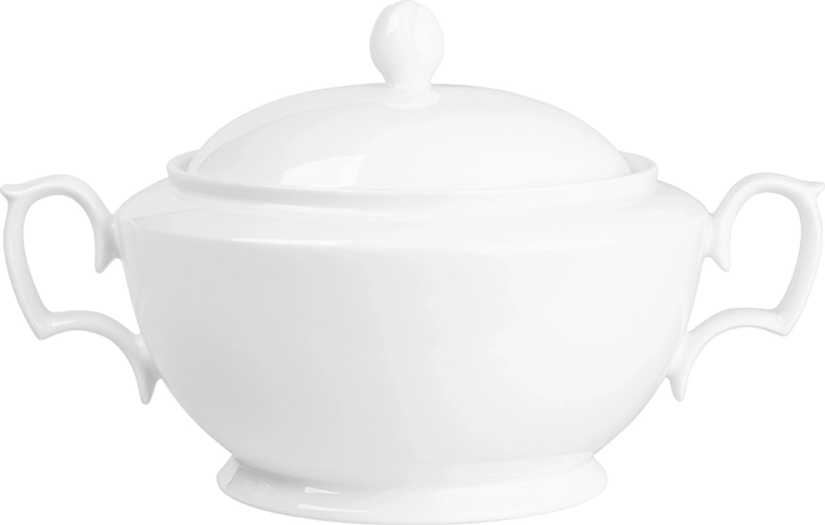 MariaPaula Klasyka vase en porcelaine blanche 2,7 l