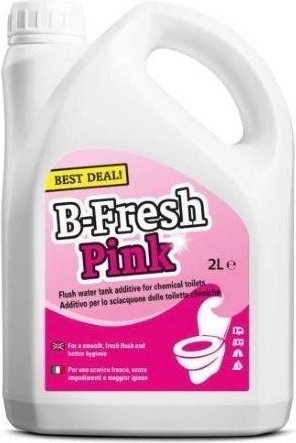 Liquide pour toilettes chimiques THETFORD B-Fresh Pink 2 l