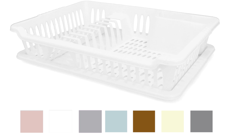 Égouttoir à vaisselle avec plateau Hobby Life Small violet