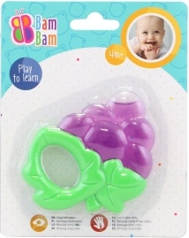 BAM BAM Anneau de dentition raisin