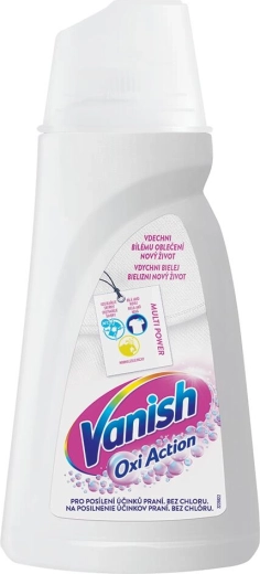 Vanish Oxi Action détachant liquide pour le linge blanc 1 l
