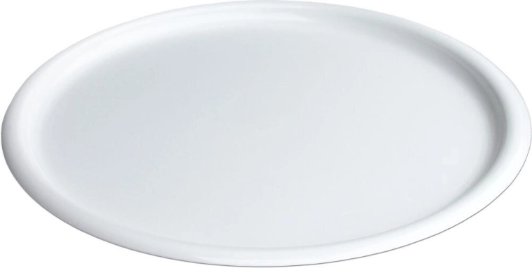 Plateau rond en plastique 36 cm – assortiment de couleurs