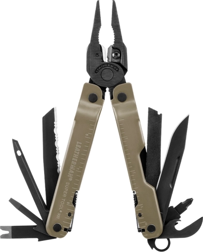 Leatherman Super Tool 300M Coyote Tan outil multifonction 18 fonctions