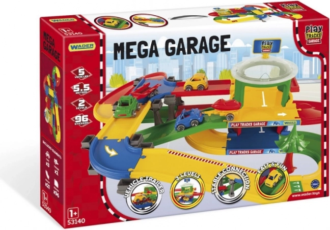 Méga garage avec piste Play Tracks Garage