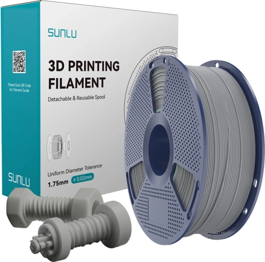 Sunlu filament ABS haute vitesse – gris, 1,75 mm, 1 kg