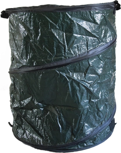 Panier pliant pour déchets de jardin en PE avec poignées