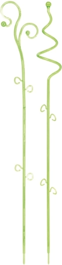 Tuteur pour orchidées Decor I, vert transparent, 58,5 cm