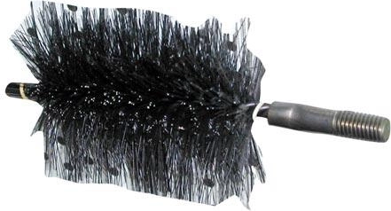 Brosse tubulaire carrée 80 × 100 mm