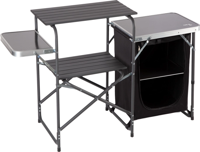 Armoire de camping NILS Camp avec panneaux latéraux pliants