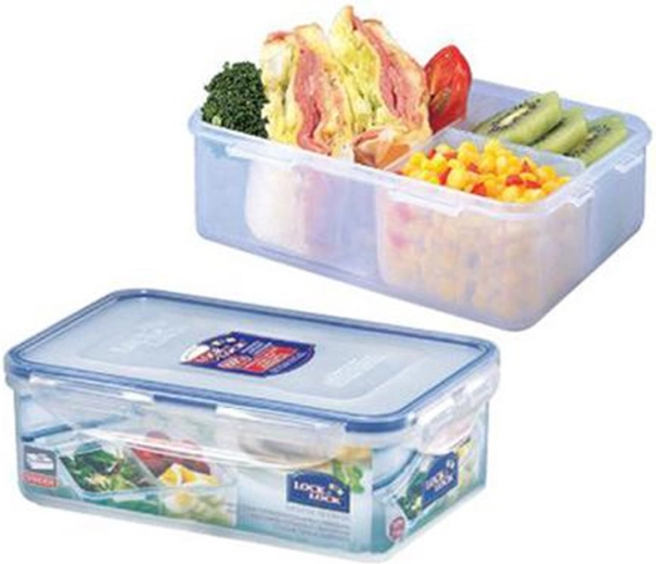 Boîte alimentaire LOCKnLOCK, 3 compartiments, 1 l, hermétique et étanche