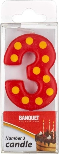 Bougie d'anniversaire 3 Mon Anniversaire