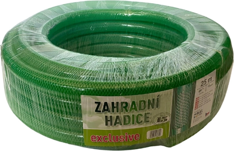 Tuyau de jardin 1" vert transparent 25 m