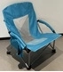 Chaise de plage de randonnée pliante Shore200 bleue