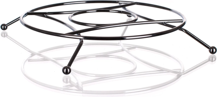 Dessous-de-plat circulaire pour plats chauds 20,5/24 cm – chrome