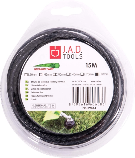 Fil de coupe torsadé Twist 3,0 mm, 15 m