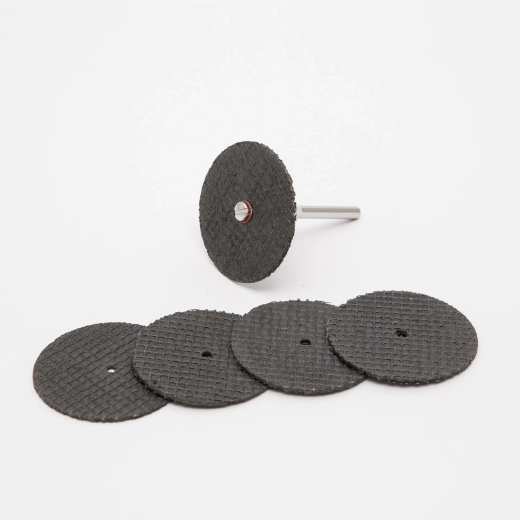 Ensemble de disques à tronçonner renforcés de fibres de verre