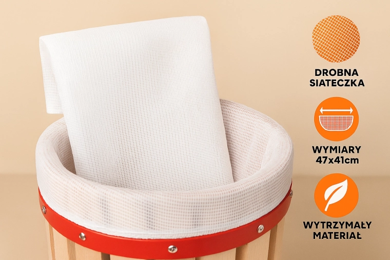 Sac filtrant pour presses à fruits 12 l FP12