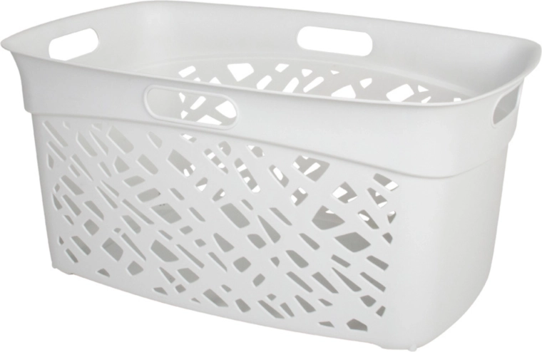 Panier à linge 45 l, gris clair ALMERIA