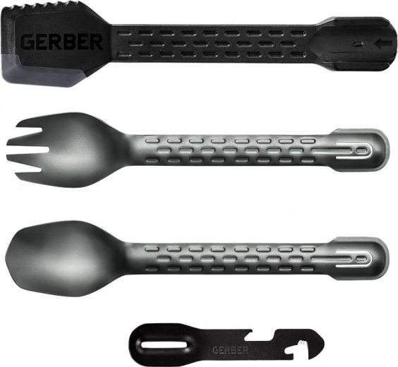Gerber ComplEAT Cook Eat Clean Tong Onyx – couvert multifonction outdoor