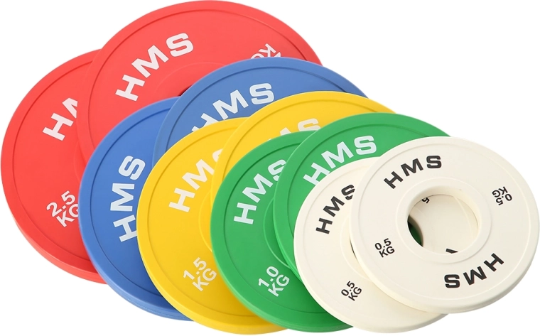 Ensemble de disques fractionnés HMS 0,5–2,5 kg