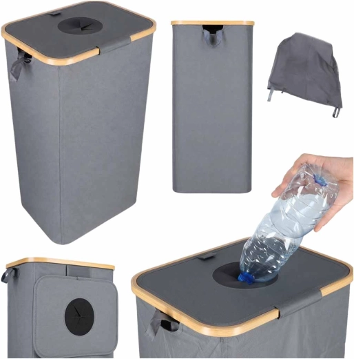 Panier pour bouteilles consignées avec sac de transport amovible 100 l