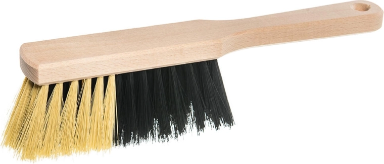 Balayette en bois non verni avec fibres Polymex