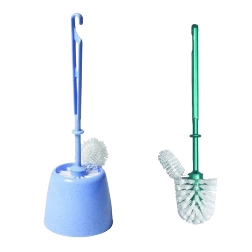 Brosse de toilette petite EKONEX avec support blanc