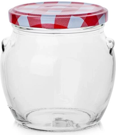 Bocal de stérilisation avec couvercle TORO Amfora 520 ml