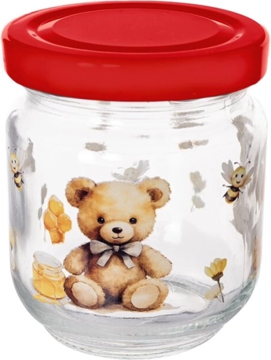 Bocal de conservation avec couvercle Ourson 0,2 l