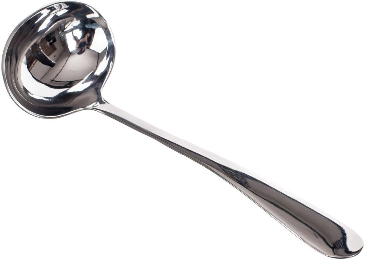 Louche de service Colette en acier inoxydable