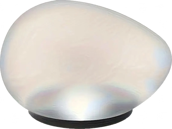Lampe de jardin LED solaire en forme de pierre 16 cm