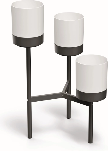 Support pour plantes Bloomie Stand, blanc, 54 cm