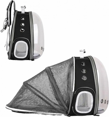 Sac à dos pliable pour le transport des chats