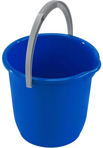 Seau en plastique avec bec verseur HEIDRUN 12 l