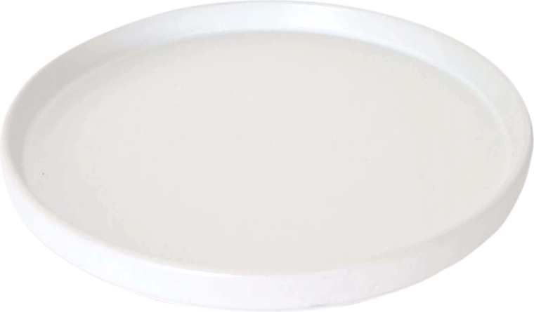 Assiette plate 26 cm blanche mate Kitchisimo