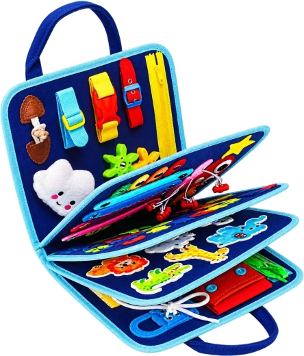 Livre sensoriel Montessori Renew Force pour enfants