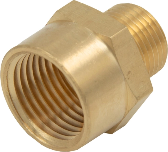 Réducteur filetage mâle 3/8" × femelle 1/2" pour aéraulique