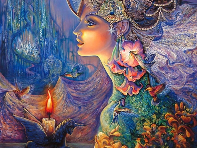 Peinture par numéros - Reine des colibris