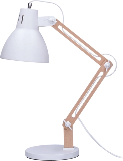 Lampe de table Solight Falun E27 blanche