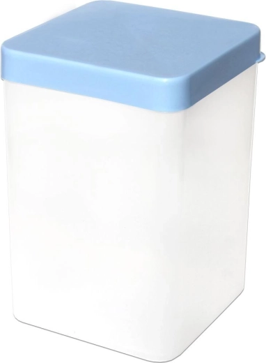 Boîte pour aliments secs 3 l, rectangulaire, haute, couleurs assorties