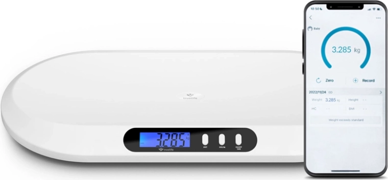 Balance pour bébé numérique TRUELIFE BabyScale B5 BT avec Bluetooth