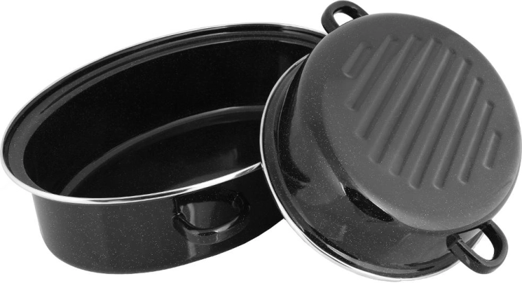 Plat à rôtir ovale émaillé Lamart 6,3 l