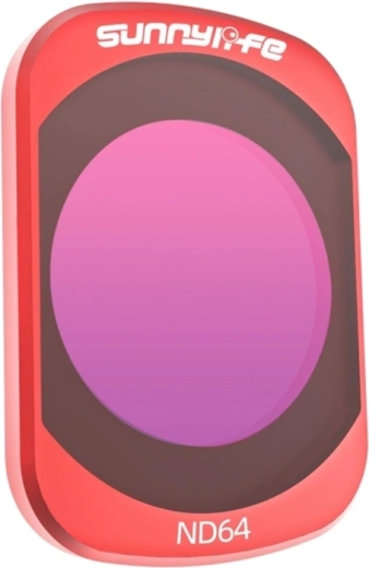 Filtre Sunnylife ND64 pour DJI Osmo Pocket 3/4 - 1 pièce