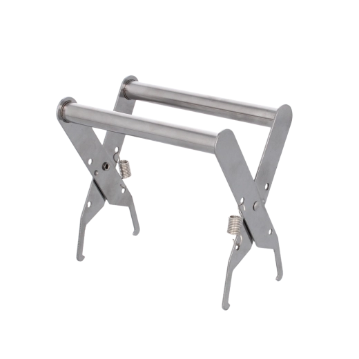 Pince en acier inoxydable pour cadres – lot de 10 pièces