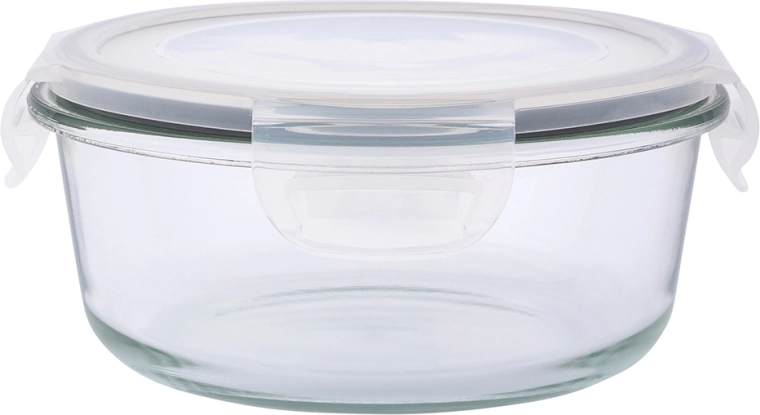 Boîte alimentaire ronde Fresh avec couvercle 0,6 l