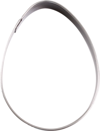 Emporte-pièces œuf de Pâques inox 4–6 cm
